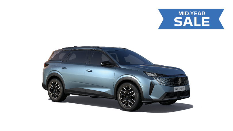 Ingaro Blue PEUGEOT 5008 Hybrid SUV 7-seater 